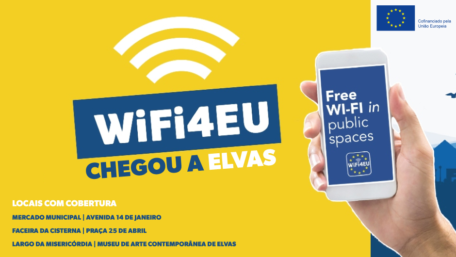 Wifi gratuita com maior abrangência no Centro Histórico