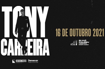 Tony Carreira atua em Elvas a 16 de outubro