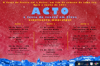 Festa do Teatro em Elvas de maio a junho