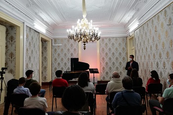 Recital no início da “Música Encanta o Património”