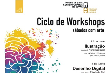 Ciclo de Workshops “Sábados com Arte” este sábado