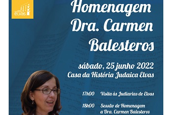 Professora Carmen Balesteros homenageada em Elvas