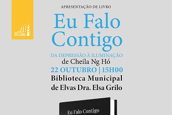 Livro de Cheila Ng Hó apresentado na Biblioteca de Elvas