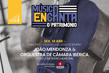 João Mendonza e Orquestra de Câmara Ibérica no Cine-Teatro